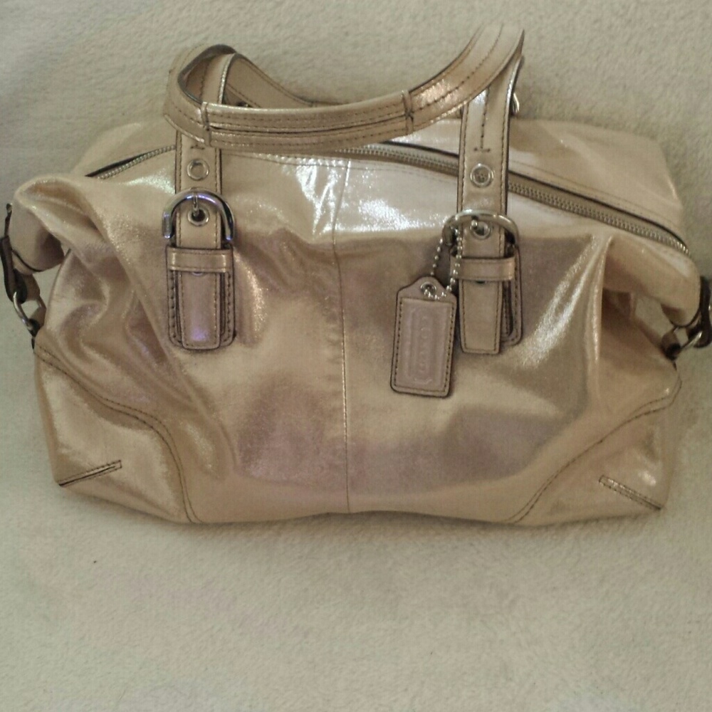 Coach Gold Purse